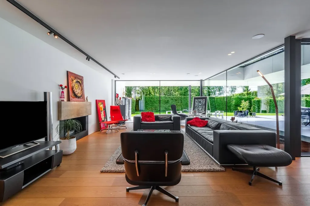 Soggiorno - Modernised Villa with Garden in Poperinge