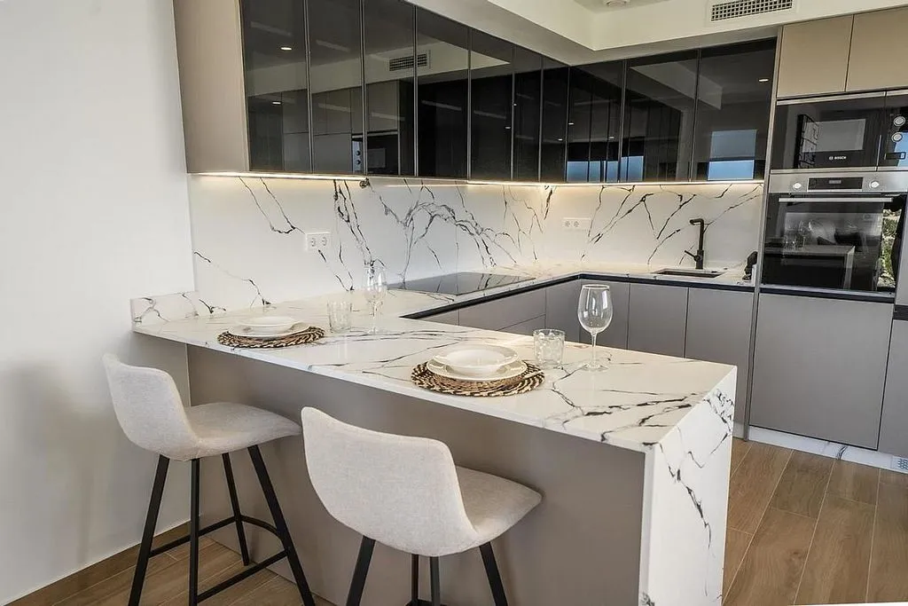 Köök - Luxury Villa with Private Pool in Algorfa