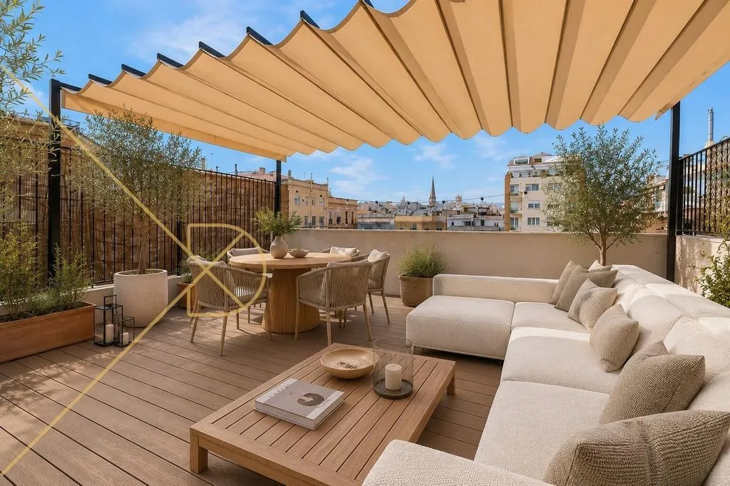 Terrasse - Duplex Penthouse with Rooftop Terrace in Eixample Dreta