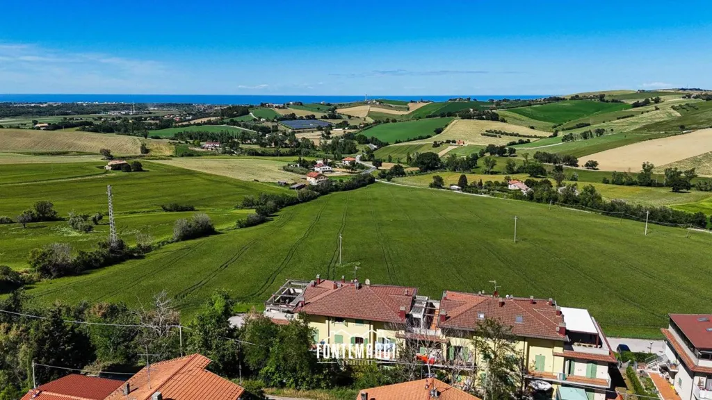 Vue aérienne - Panoramic Apartment with Terrace in Fano
