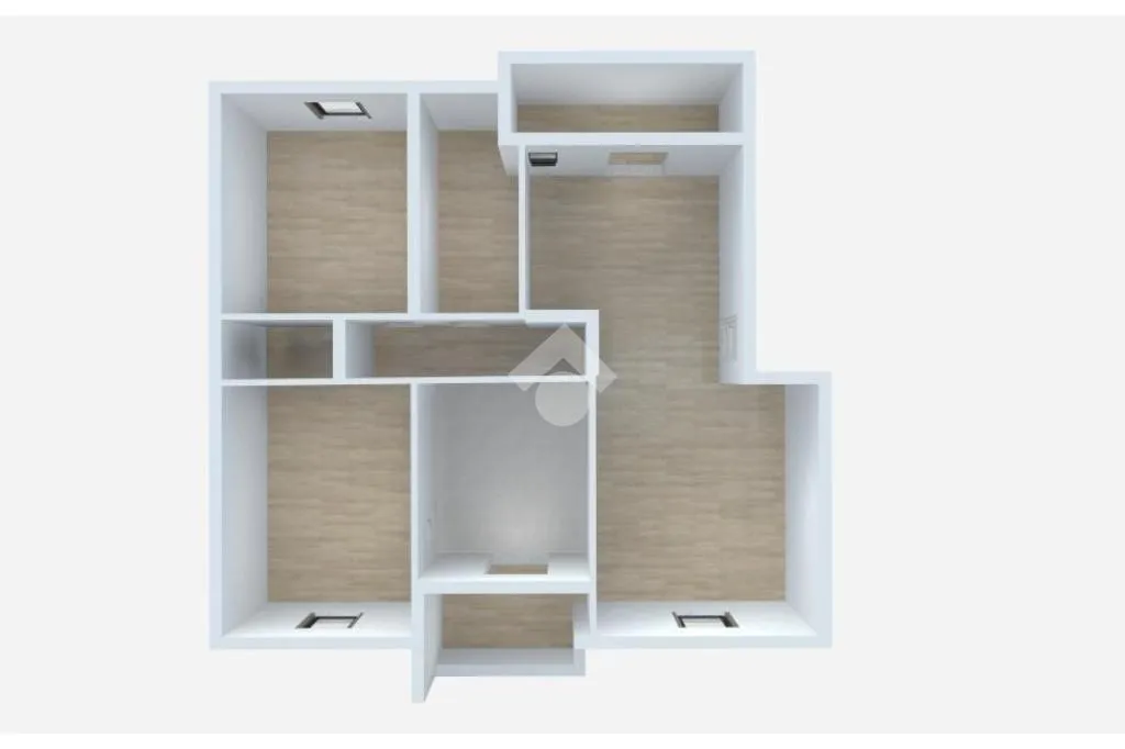 Plan - Modernised Apartment with Sea View in Agrigento
