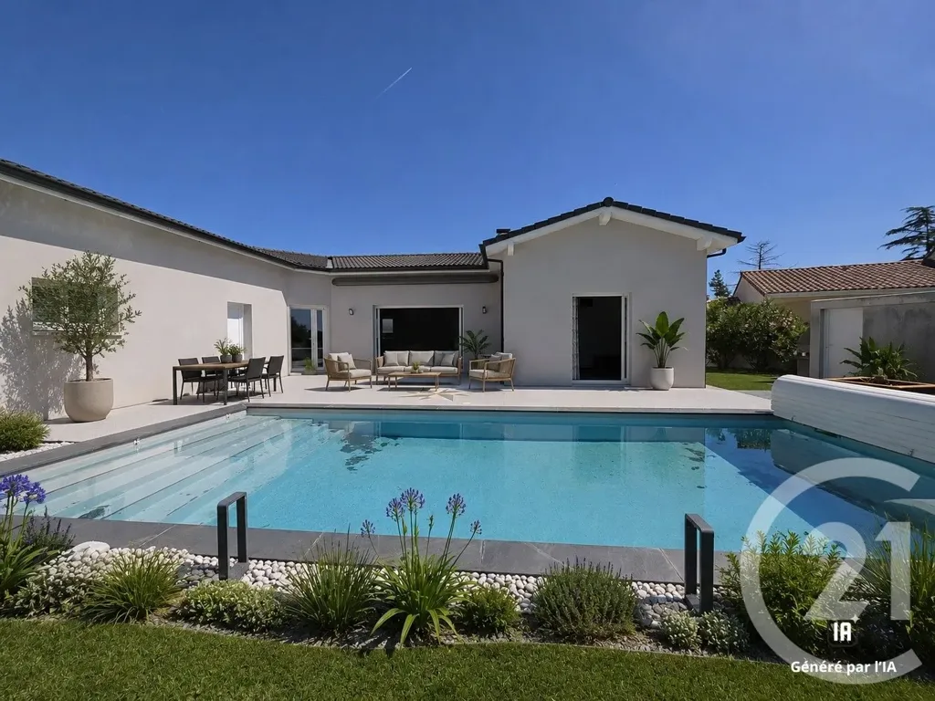Piscina - Contemporary House with Pool in Muret
