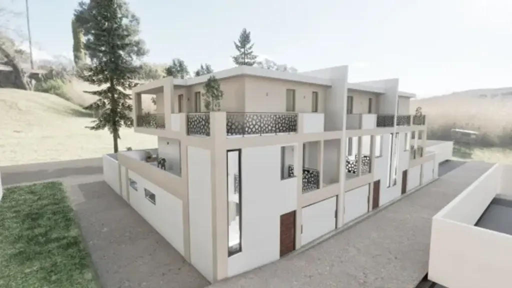 Newly Constructed Villa with Terraces in Parete
