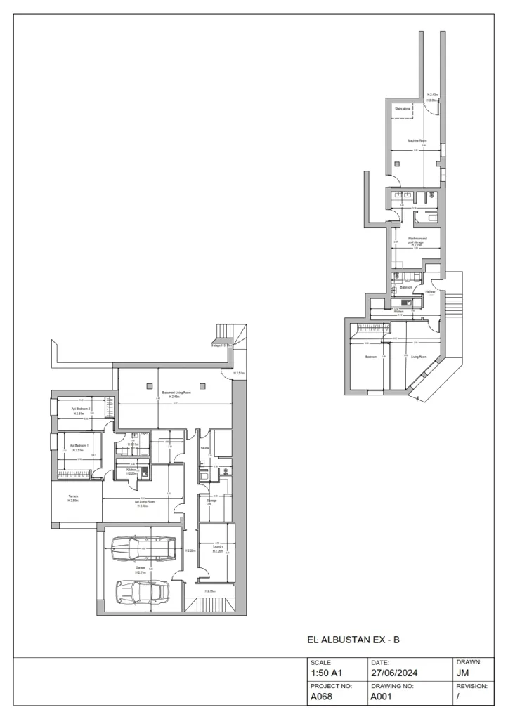 Plan - Beachfront Villa with Pool in Estepona