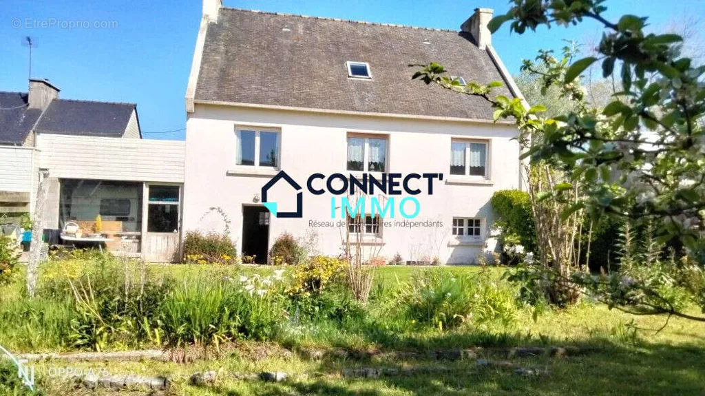Extérieur - Maison de Plain Pied avec Jardin à Plouescat