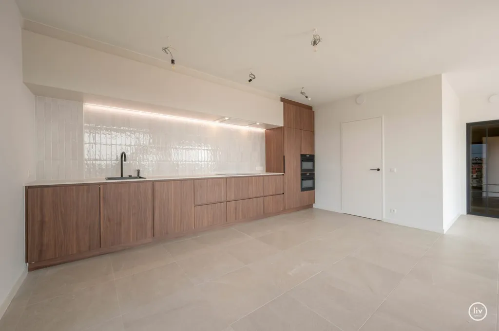 Köök - Apartment with Sea View in Heist