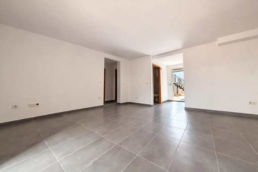 Séjour - Flat with Terrace in Caudiel
