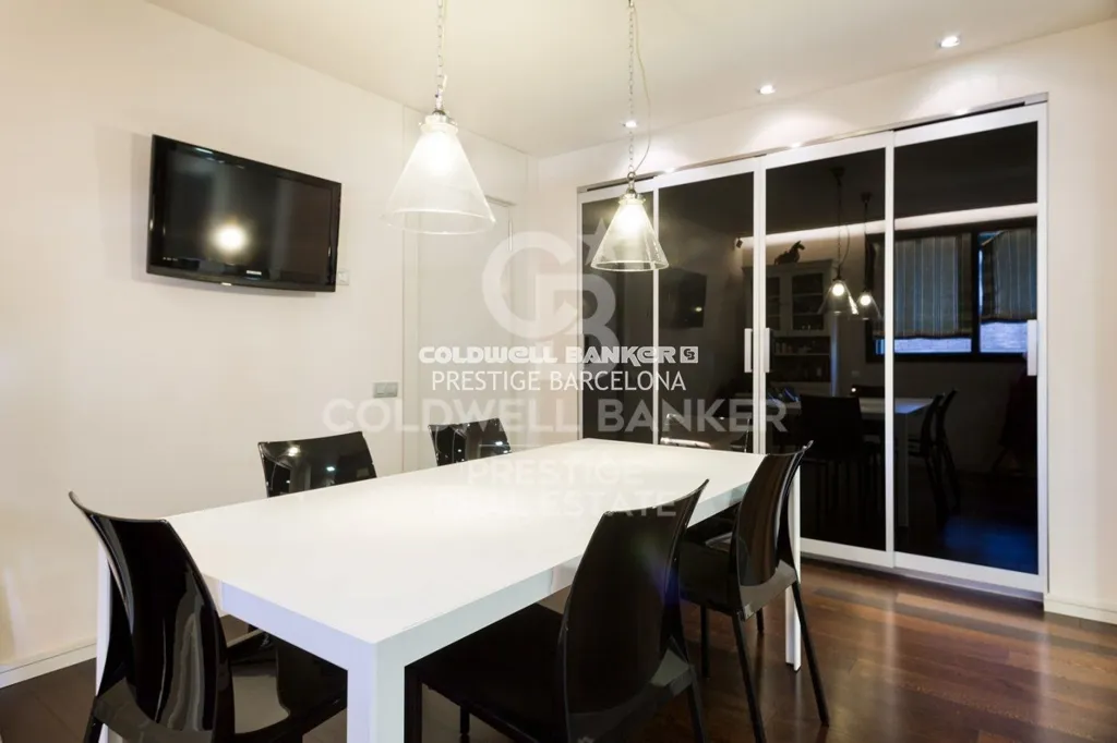 Sala da pranzo - Luxury Flat with Terrace in Sarria, Barcelona