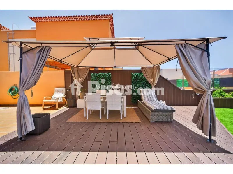 Terrass - Chalet with Private Pool in Puerto de Santiago