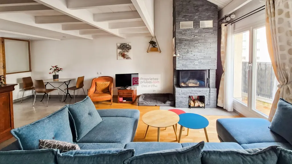 Séjour - Duplex Semi-Atypique sans Vis-à-Vis à Chaville