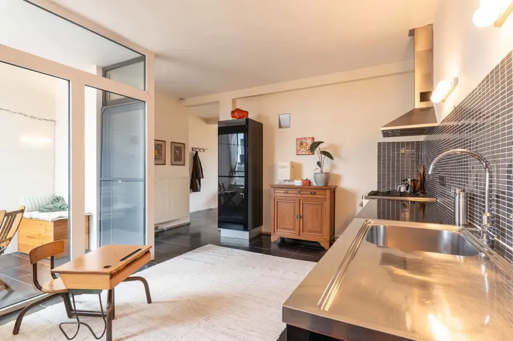 Cuisine - Appartement Lumineux avec Terrasse à Antwerpen
