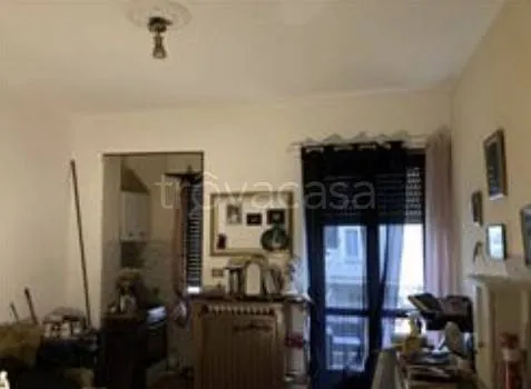 Séjour - First Floor Apartment with Balconies in Torino