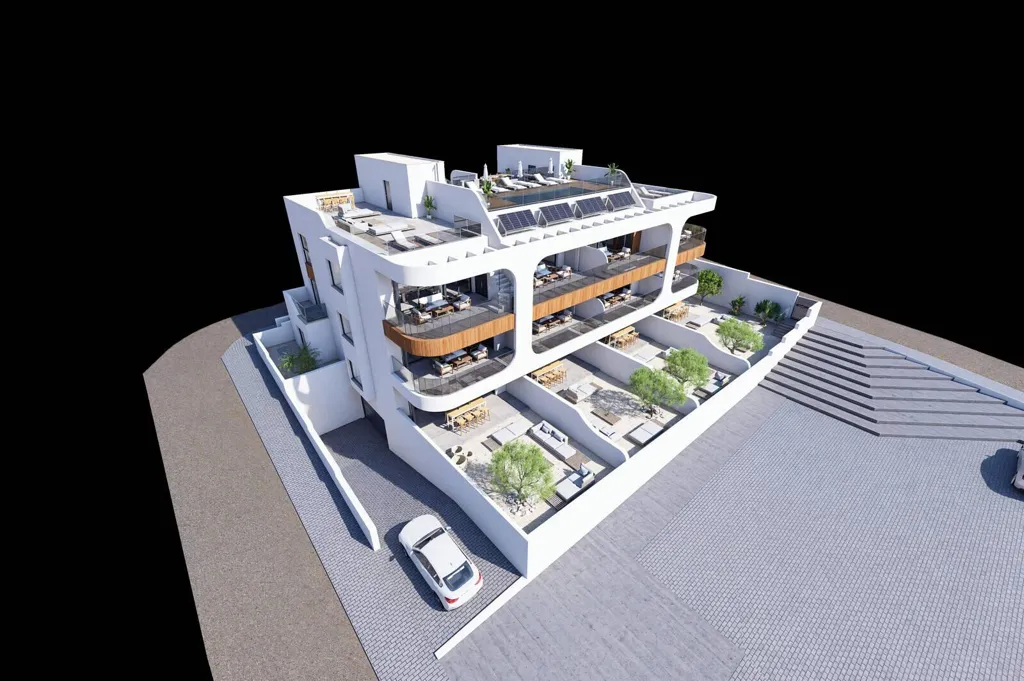 Modern Apartment with Rooftop Pool in Benijófar