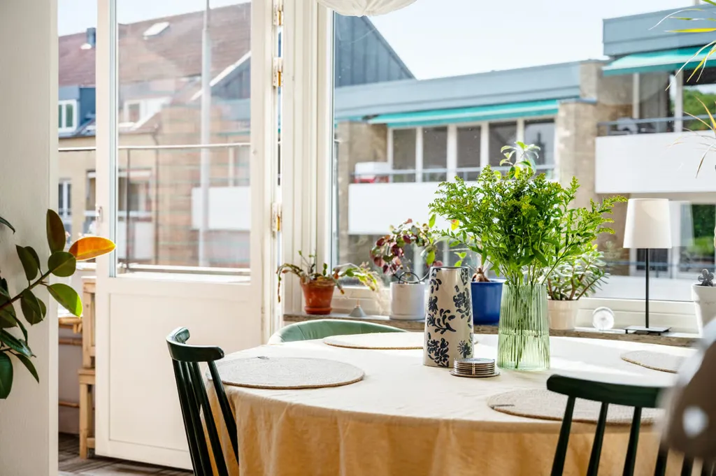 Söögituba - Charming Apartment with Balcony in Helsingborg
