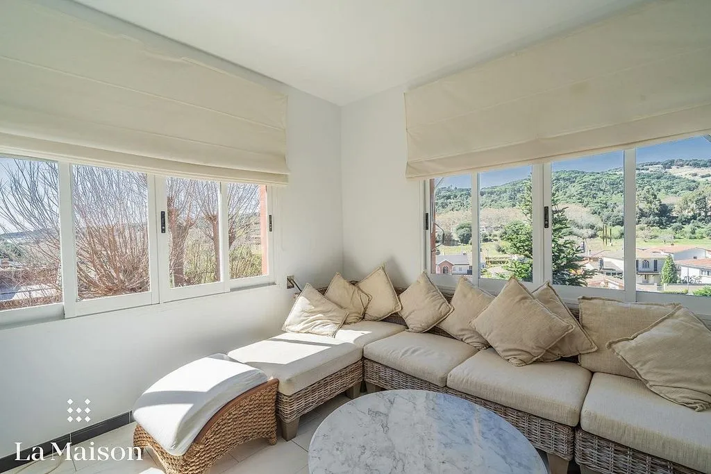 Living Room - Luxury House with Pool in Arenys de Munt