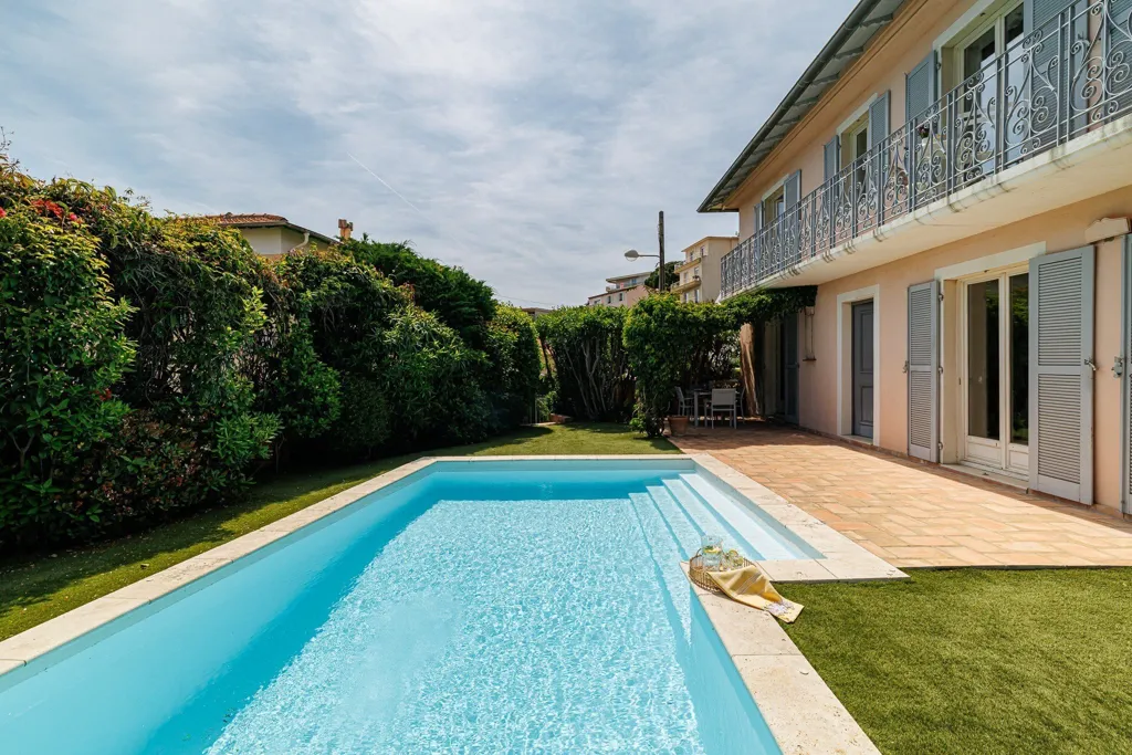 Pool - Character House with Pool in Nice Cimiez