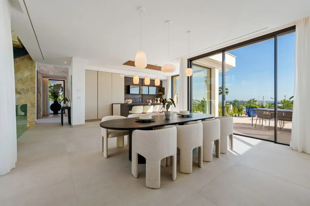 Salle à manger - Luxury Villa with Infinity Pool in La Quinta, Benahavís