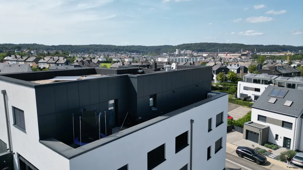 Õhuvaade - Penthouse with Terraces in Differdange