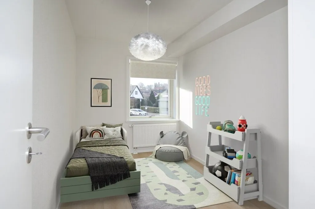 Bedrooms - Apartment with Elevator in Aalborg SØ