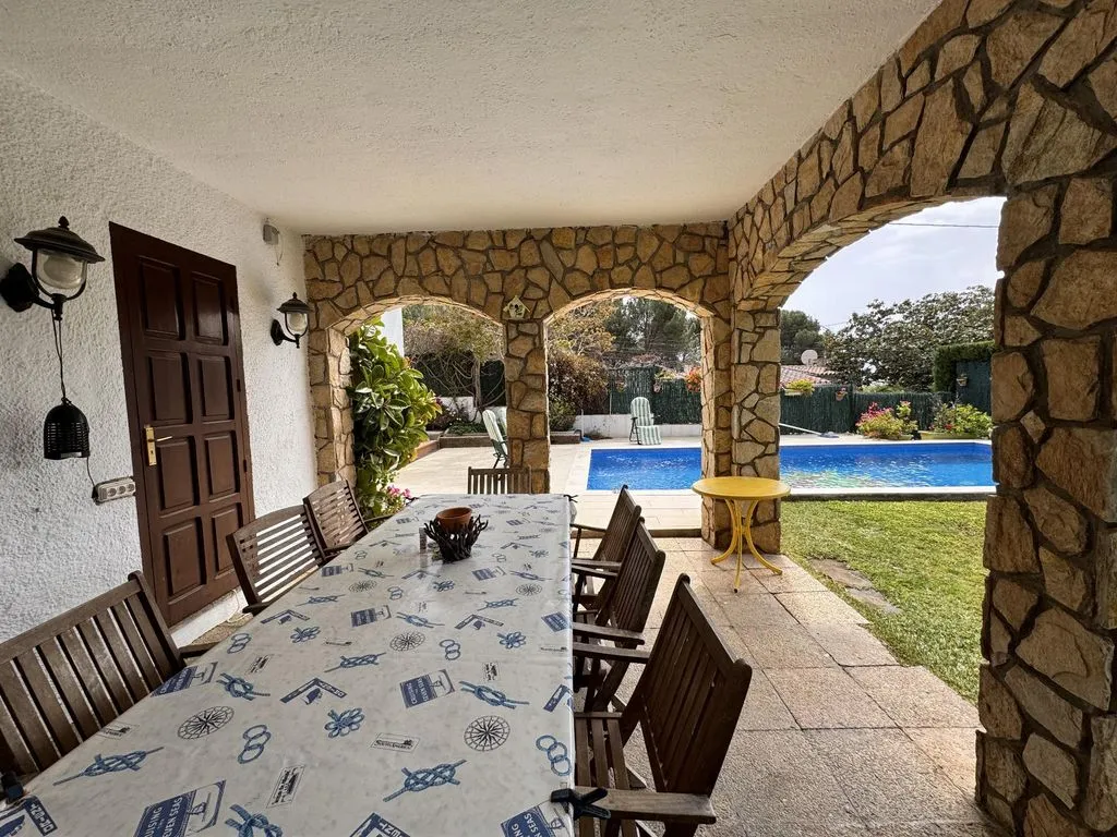 Terrasse - Chalet with Pool and Terrace in S'Agaró