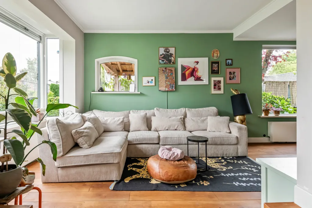 Séjour - Charming Free-Standing House with Garden View in Deil