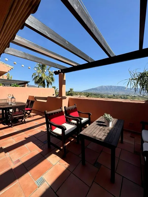 Terrass - Duplex with Pool and Terrace in La Mairena, Marbella