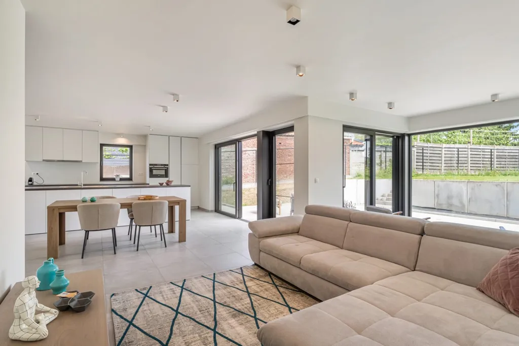 Soggiorno - Eco-Friendly House with Solar Panels in Hageland