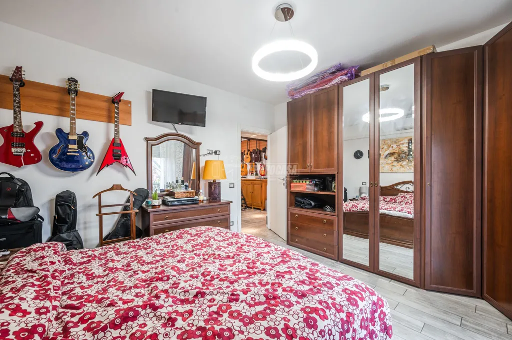 Chambres - Rustic Bilocale with Balcony in Correggio
