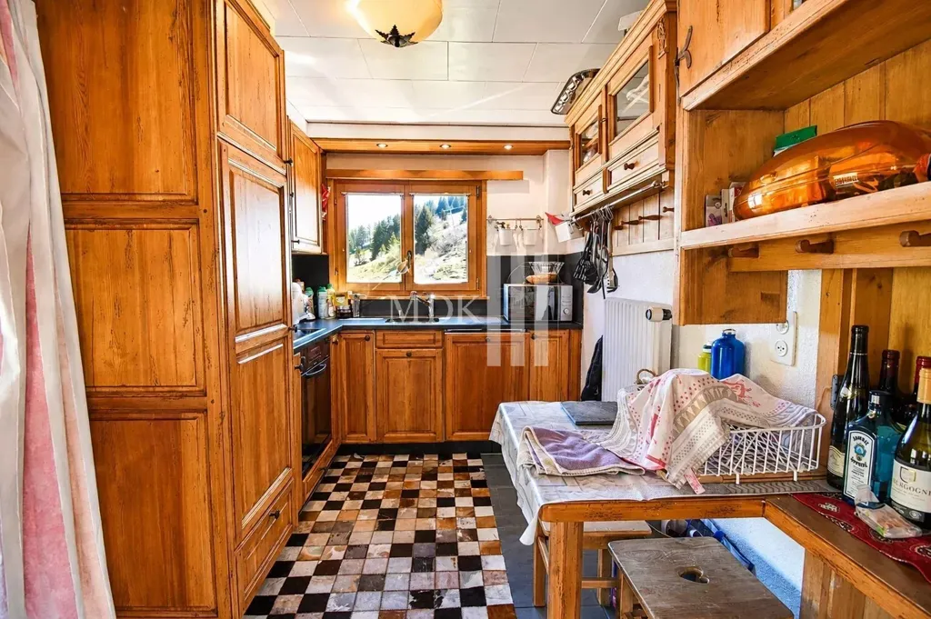Cuisine - Luxury Ski Chalet with Panoramic Views in Crosets