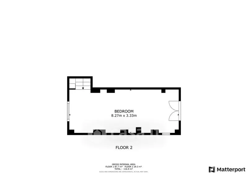 Floor Plan - Historic Palazzo with Panoramic View in Cisternino