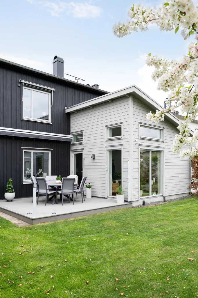 Terrasse - Apartment with Garden Access in Skåne