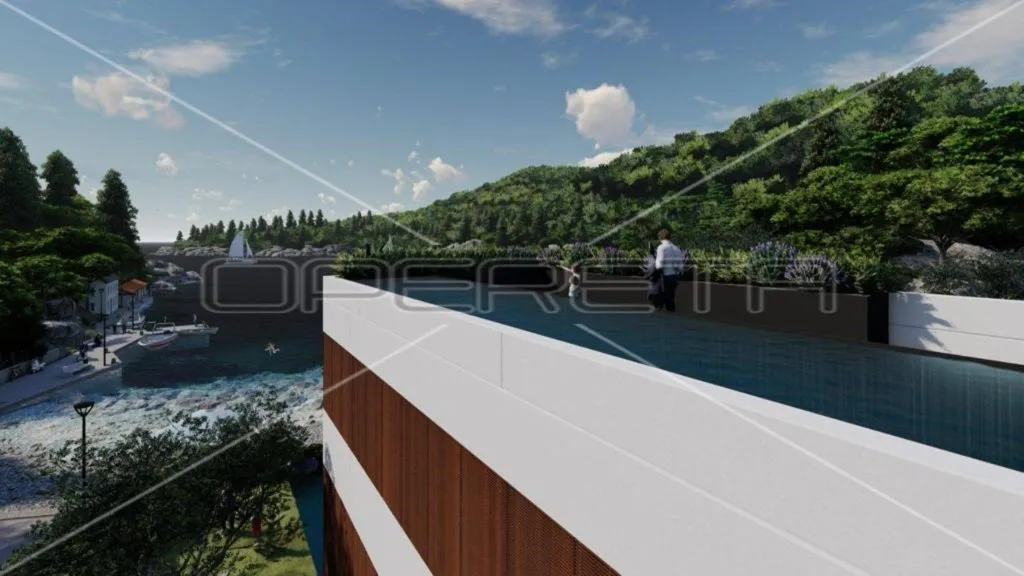 Terrasse - New Villa with Rooftop Pool in Gršćica, Korčula