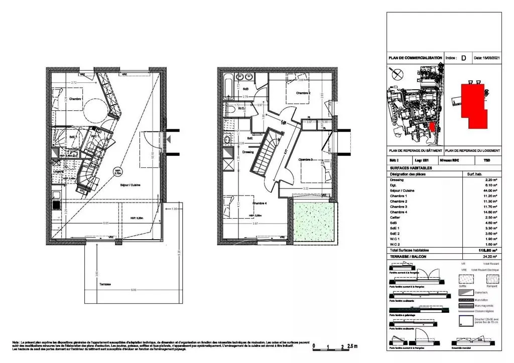 Plan - Maison de Luxe avec Jardin à Nantes