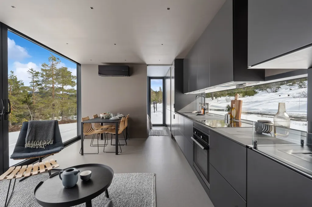 Cuisine - Architect-Designed Cabin with Ski Access in Omgi Blefjell