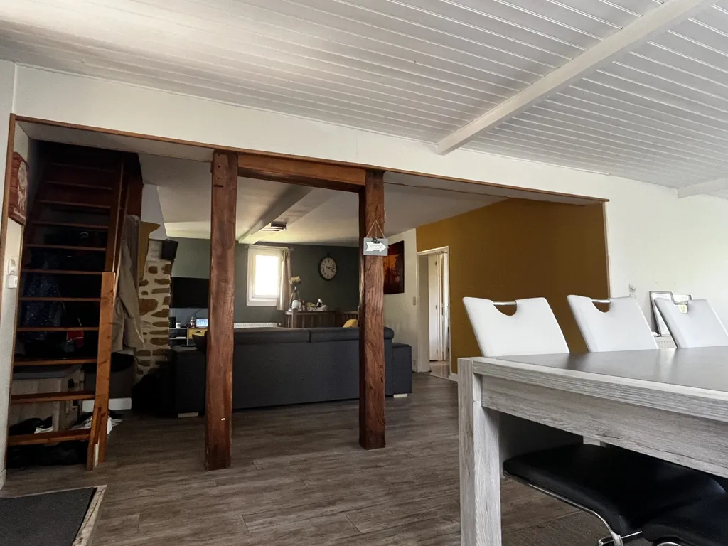 Dining Room - House with Garden in Normandy, Near Shops