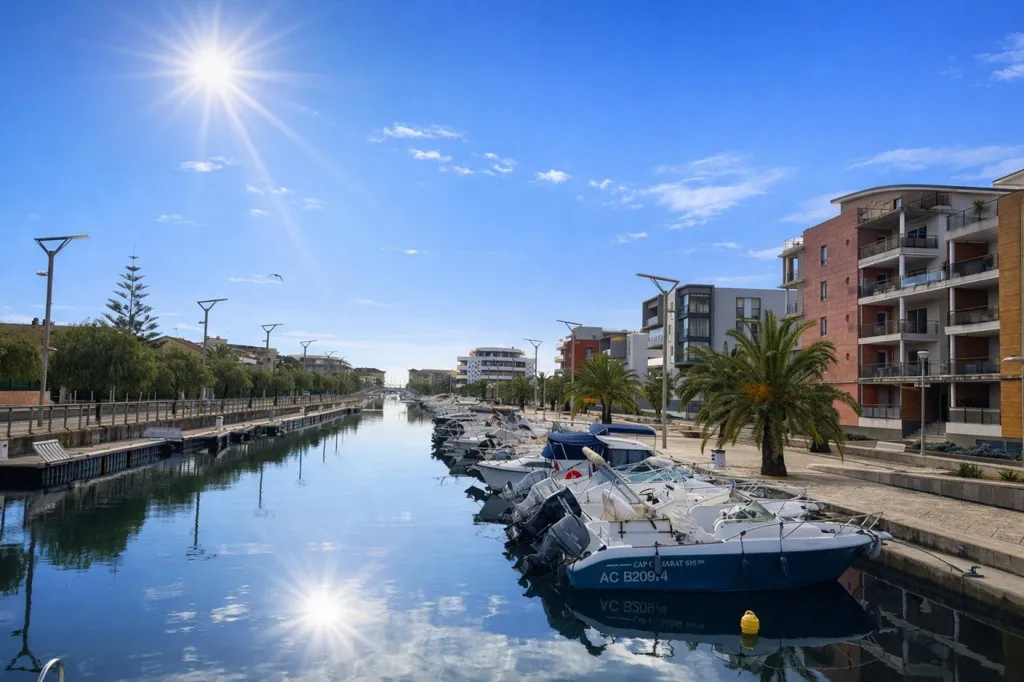 Välivaade - Apartment with Sea View in Port Fréjus