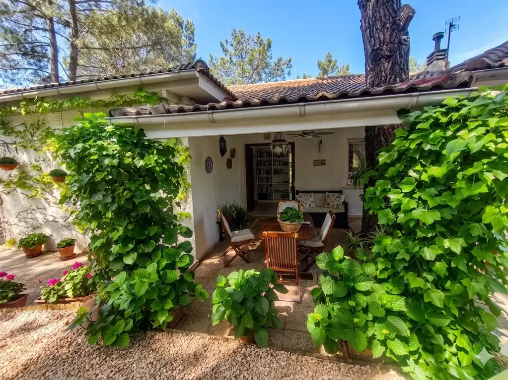 Terrasse - Chalet with Pool and Terrace in Robledo de Chavela