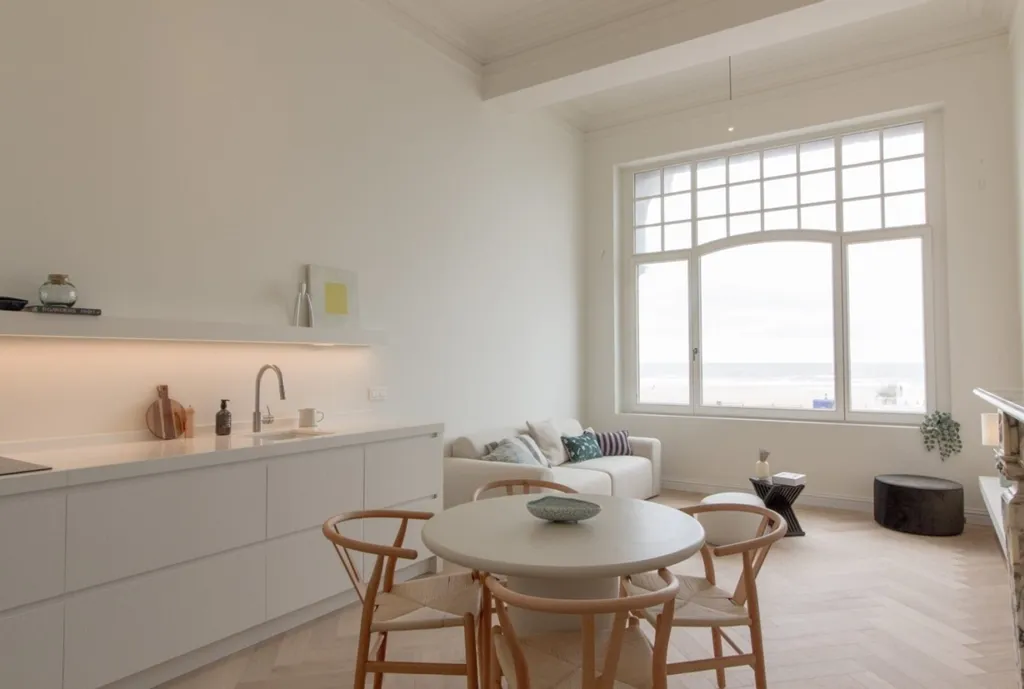 Cucina - Luxury Seafront Apartment in Oostende