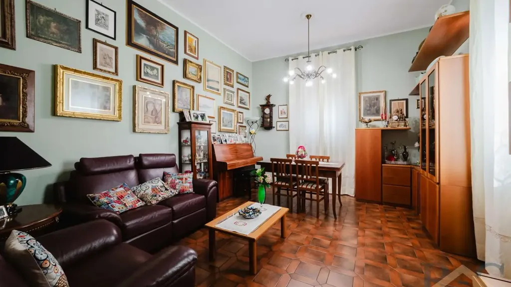 Soggiorno - Bifamiliar Villa with Garden in Milan