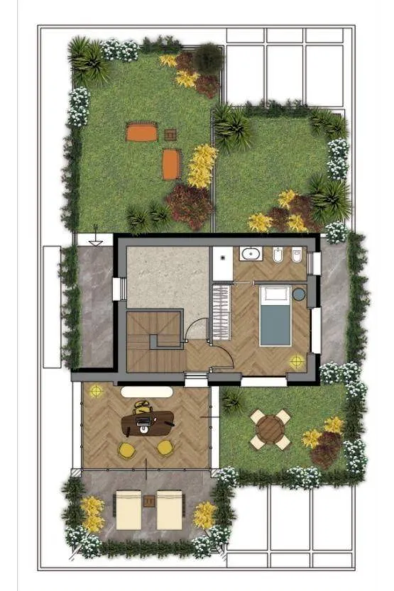 Plan - Luxury Villa with Ecosustainable Features in Buggiano