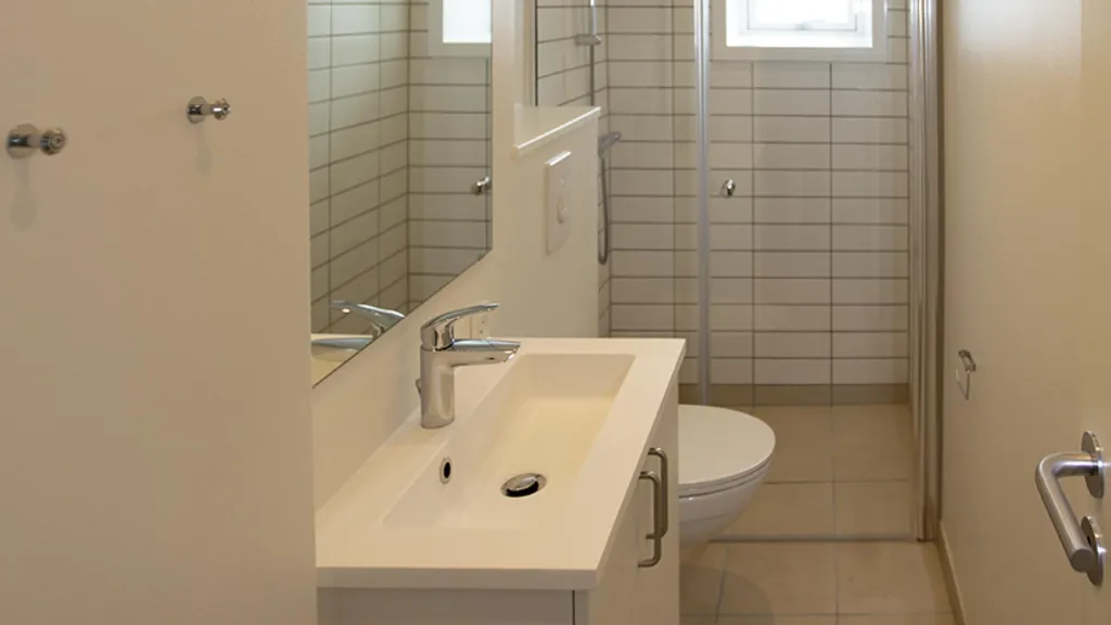 Salles de bain - Renovated Flat with New Features in Frederikshavn