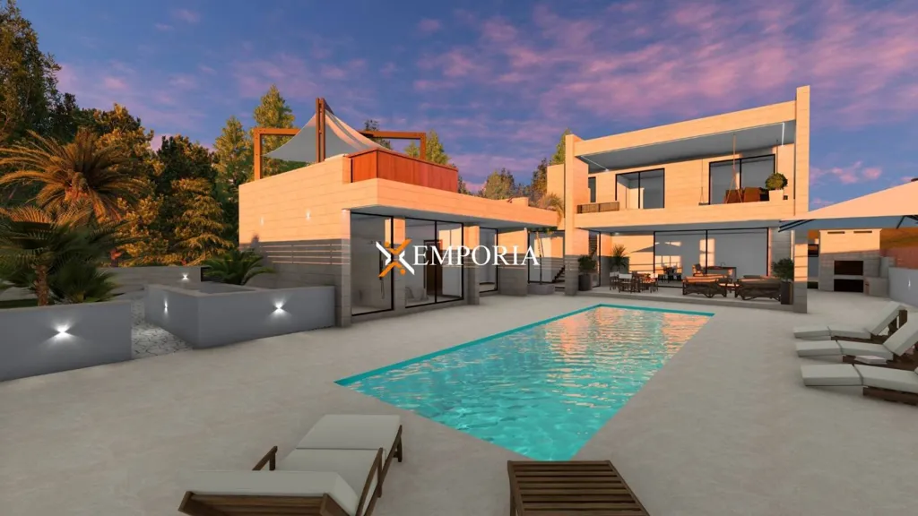Piscina - New Villa with Pool in Ražanac