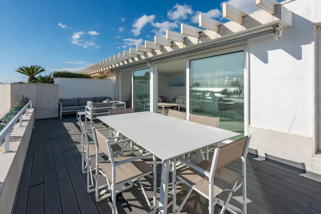 Terrasse - Duplex Penthouse with Sea Views in Puerto Banús