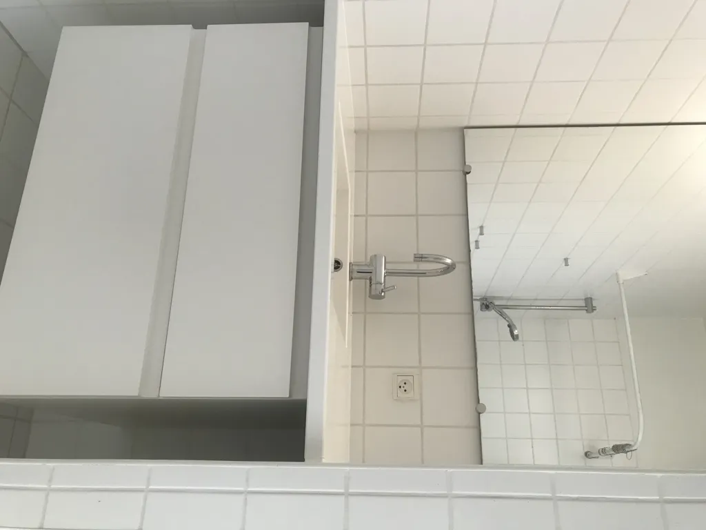 Salles de bain - Two-Storey Terraced House with Balcony in Ringsted