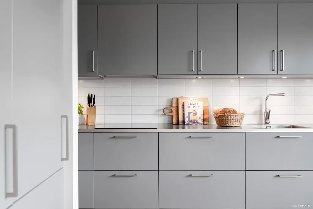 Cucina - Modern Flat with West-Facing Balcony in Skåne