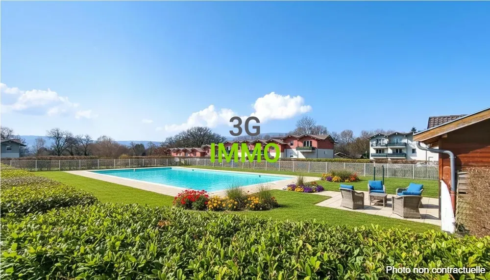 Piscine - Appartement T3 avec Piscine et Balcon à Nangy