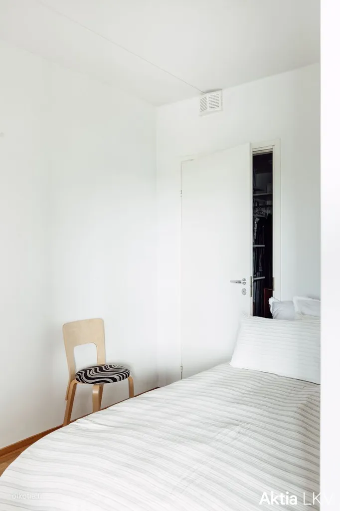 Bedrooms - Modern City Flat with West Balcony in Espoo