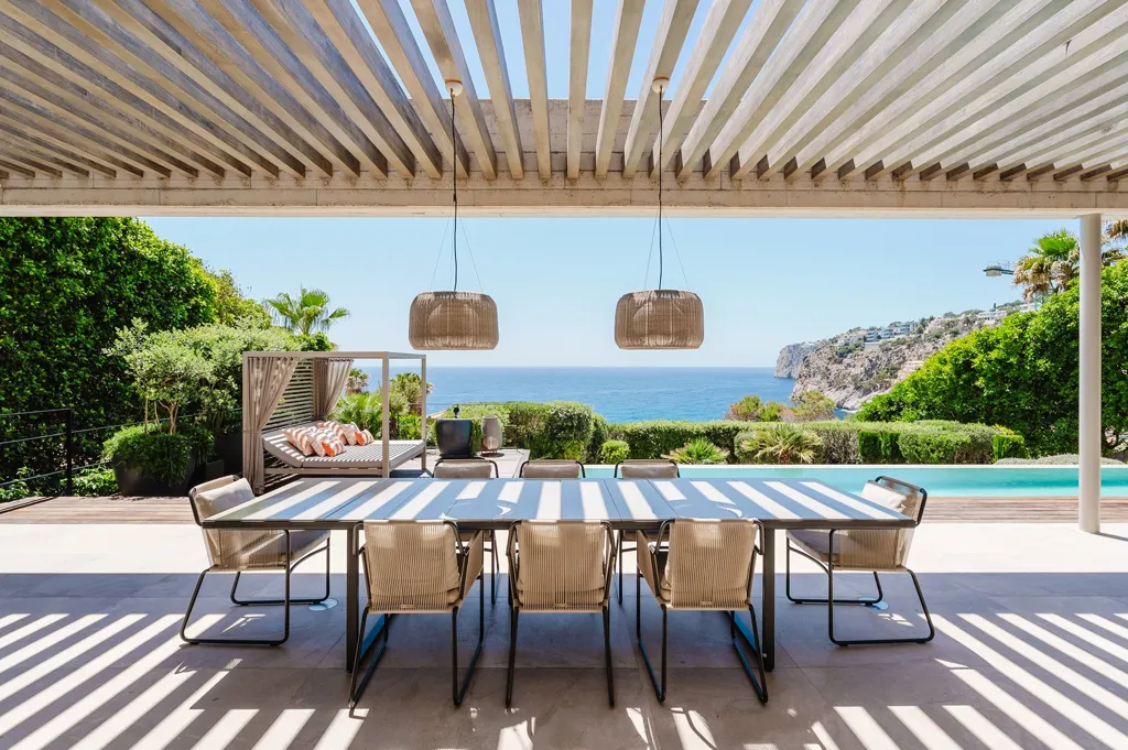 Terrass - Villa with Sea View and Infinity Pool in Cala Llamp