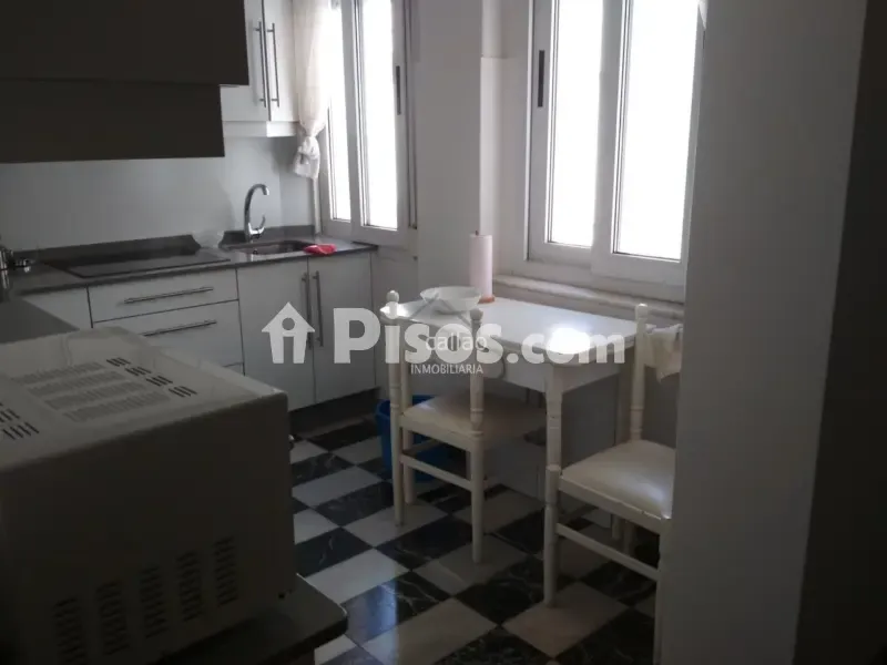 Köök - Apartment with Balcony in Ferrol Centre