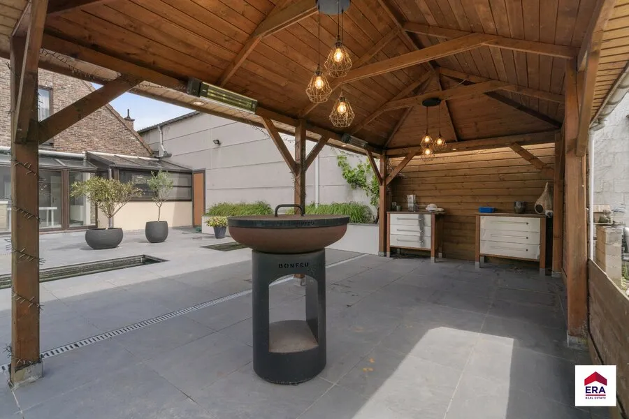 Terrasse - Appartement avec Atelier de 240 m² et Jardin à Bruxelles